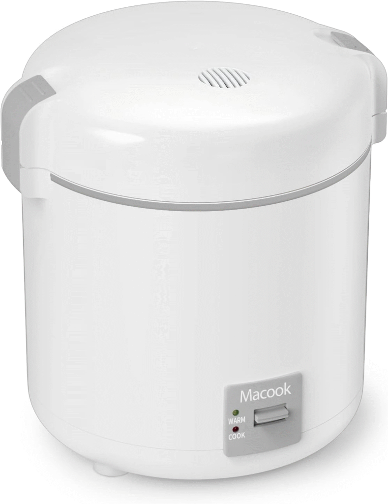 Macook Mini Rice Cooker with Removable Nonstick Pot